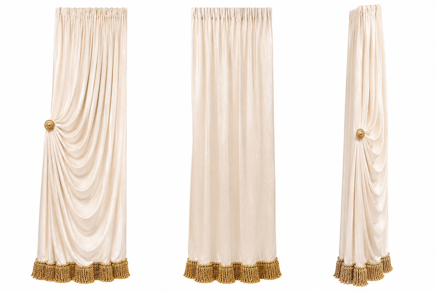 The Riviera Cascade Curtain Panel