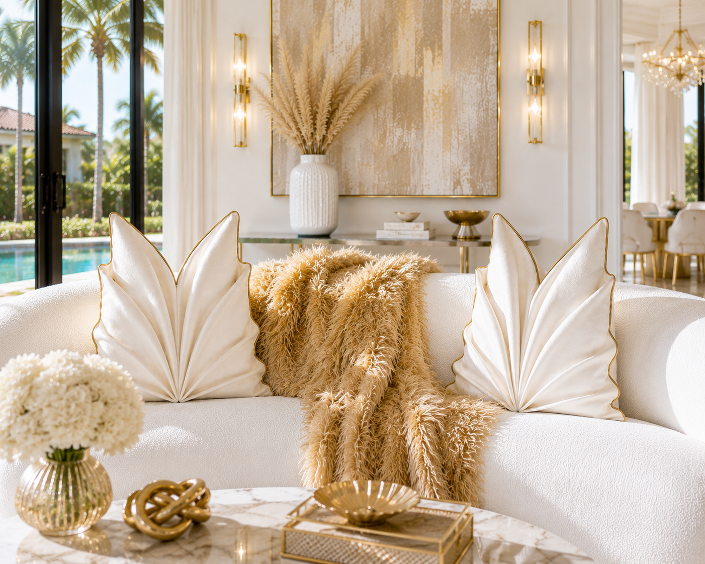 Palm Royale Pillow