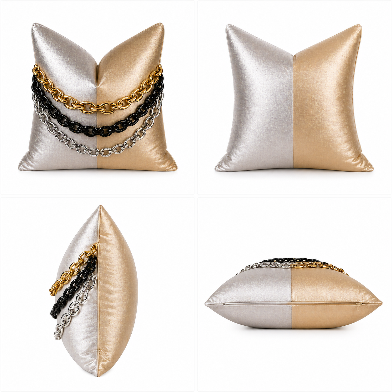 Aurelia Chain Luxe Pillow Cover
