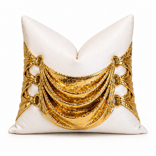 The Gilded Nube Luxe Pillow Cover