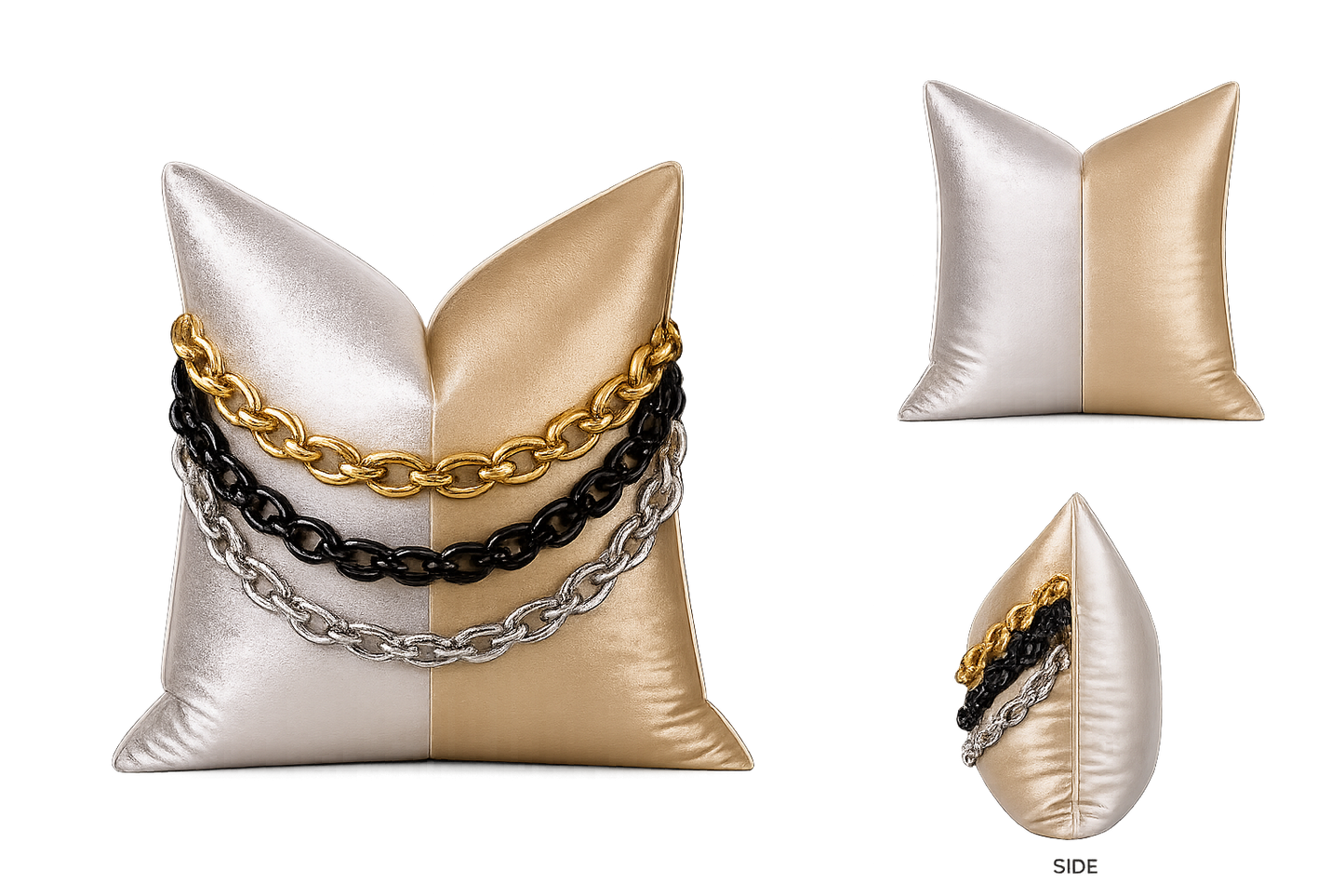 Aurelia Chain Luxe Pillow Cover