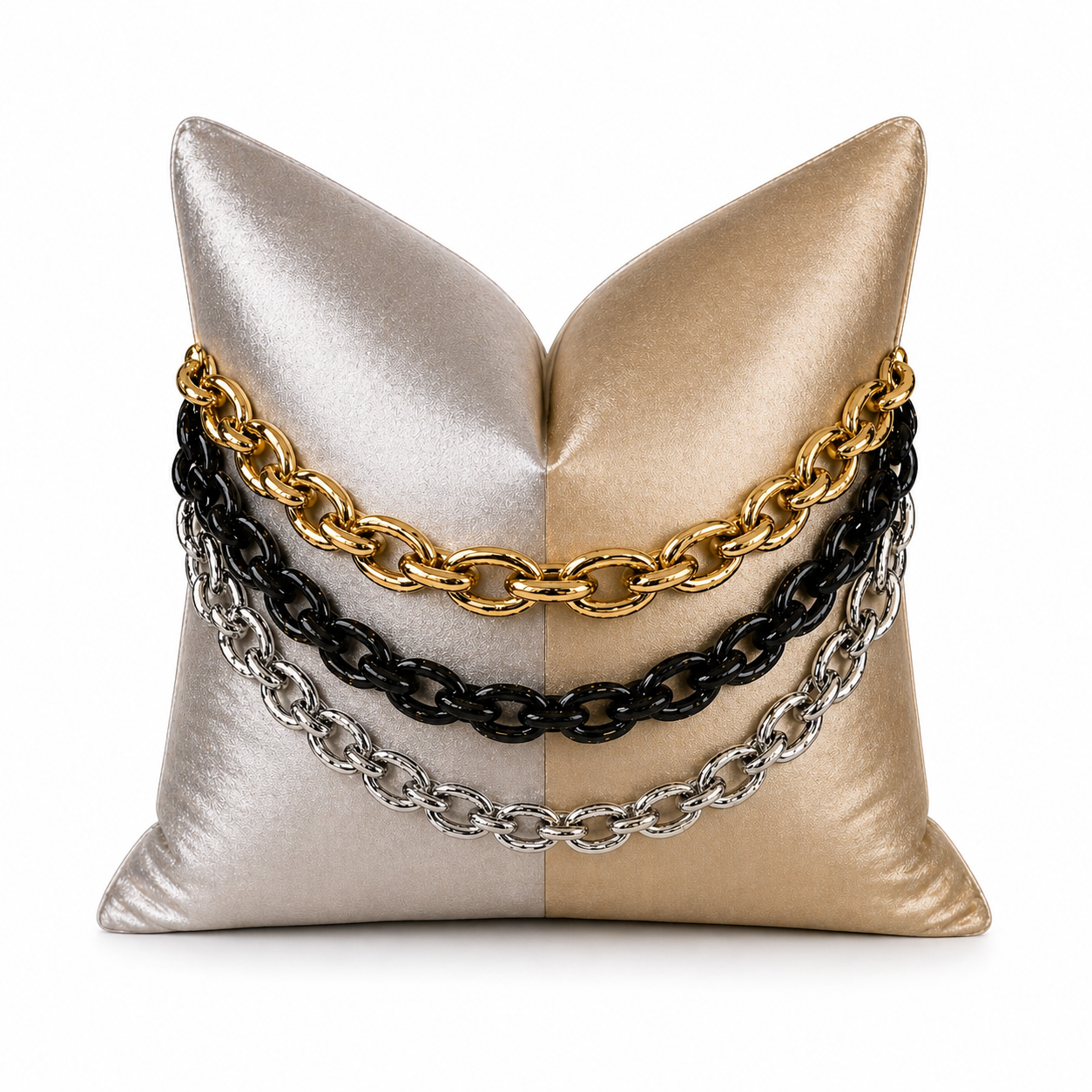 Aurelia Chain Luxe Pillow Cover