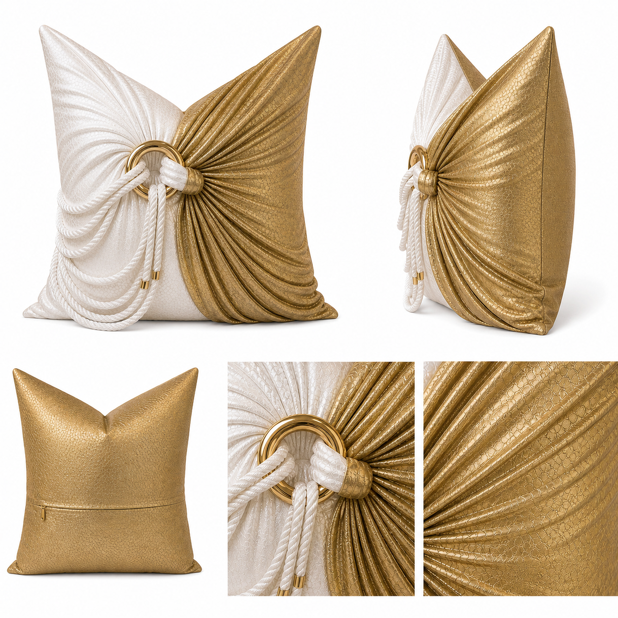 The Versailles Rope Couture Pillow