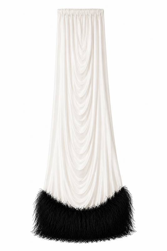 Windsor Feather Curtain Panel