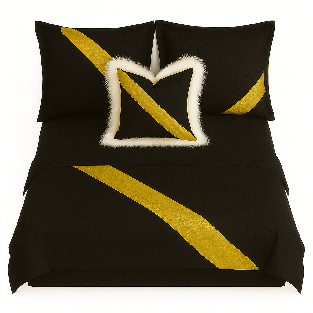 Room & Lux Signature Gold Stripe Sheet Set